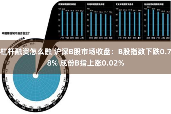 杠杆融资怎么融 沪深B股市场收盘：B股指数下跌0.78% 成份B指上涨0.02%